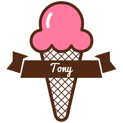 Tony premium logo