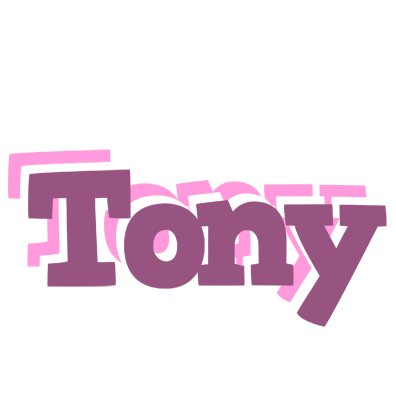 Tony relaxing logo