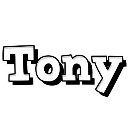 Tony snowing logo