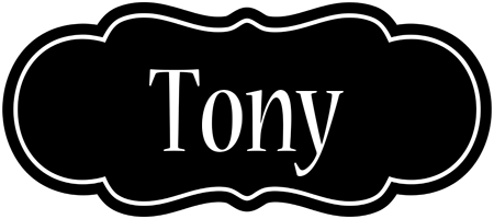 Tony welcome logo