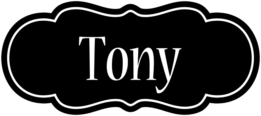 Tony welcome logo