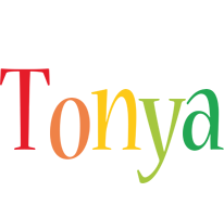 Tonya birthday logo