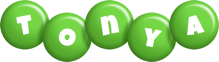Tonya candy-green logo