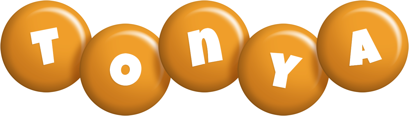 Tonya candy-orange logo