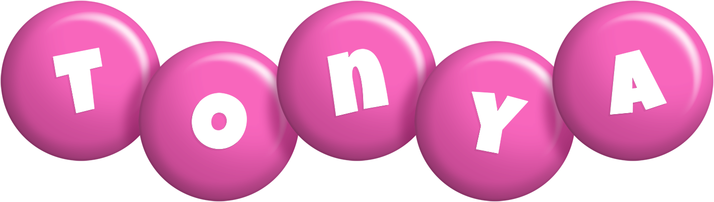 Tonya candy-pink logo
