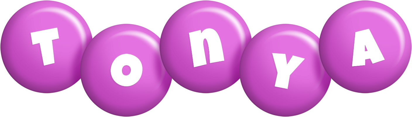 Tonya candy-purple logo