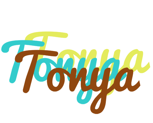 Tonya cupcake logo