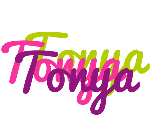 Tonya flowers logo