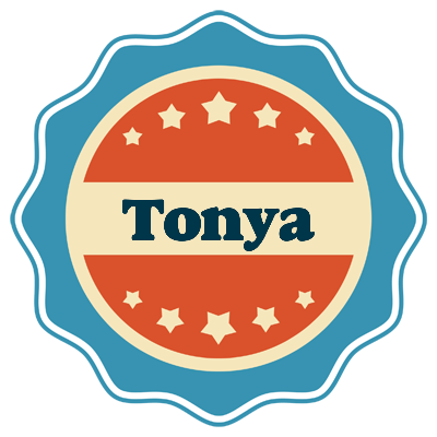 Tonya labels logo