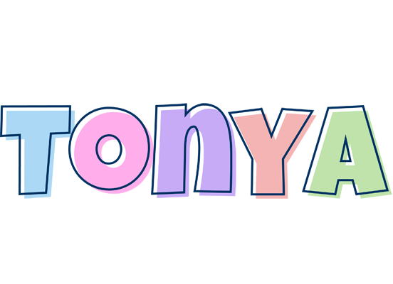 Tonya pastel logo