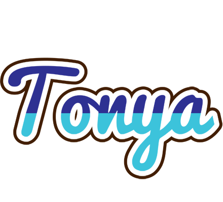Tonya raining logo
