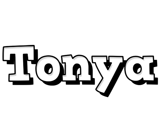 Tonya snowing logo