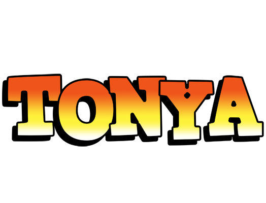 Tonya sunset logo
