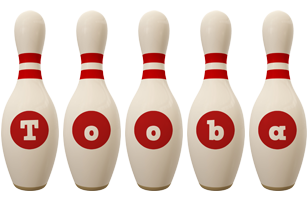 Tooba bowling-pin logo