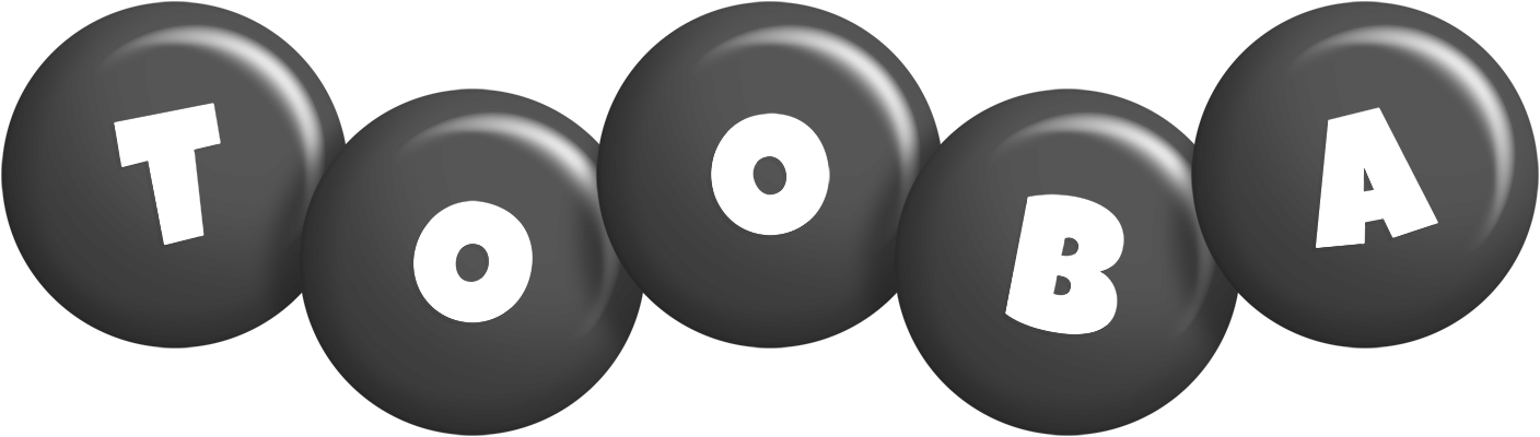 Tooba candy-black logo
