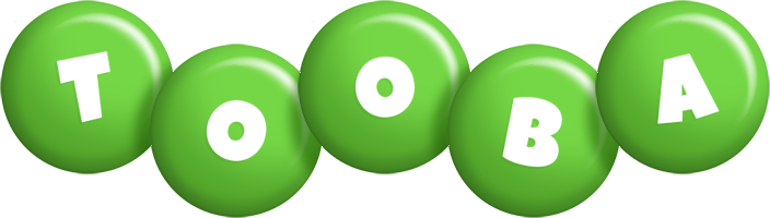 Tooba candy-green logo