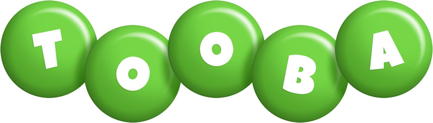 Tooba candy-green logo
