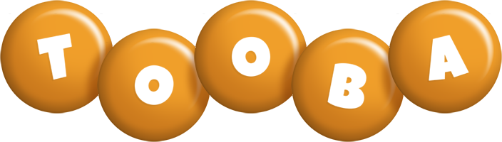 Tooba candy-orange logo