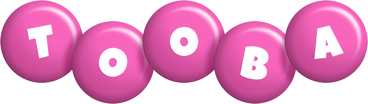 Tooba candy-pink logo
