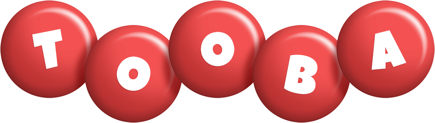 Tooba candy-red logo