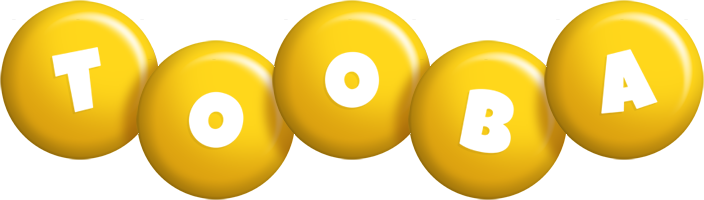 Tooba candy-yellow logo