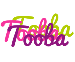 Tooba flowers logo