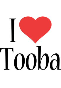 Tooba i-love logo