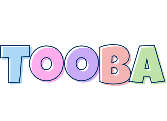 Tooba pastel logo