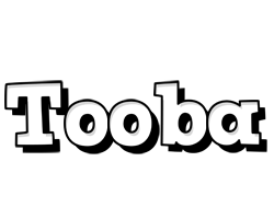 Tooba snowing logo
