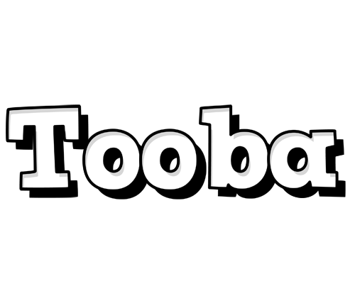 Tooba snowing logo