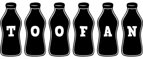 Toofan bottle logo