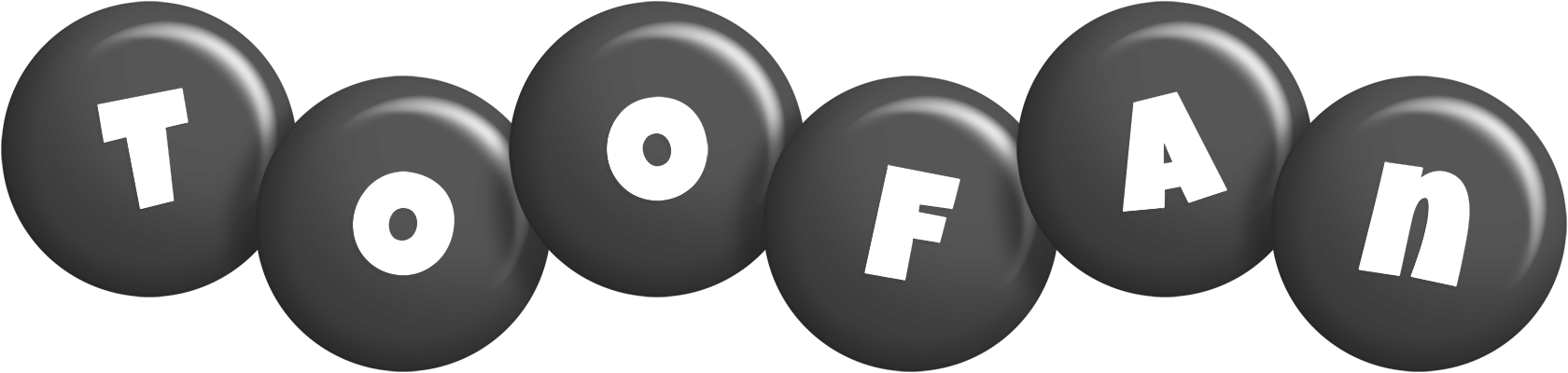 Toofan candy-black logo