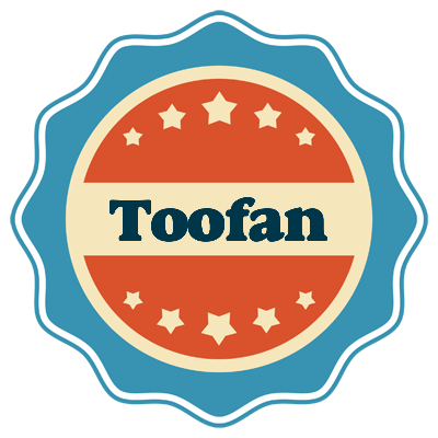 Toofan labels logo