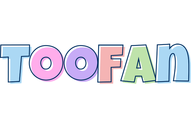 Toofan pastel logo