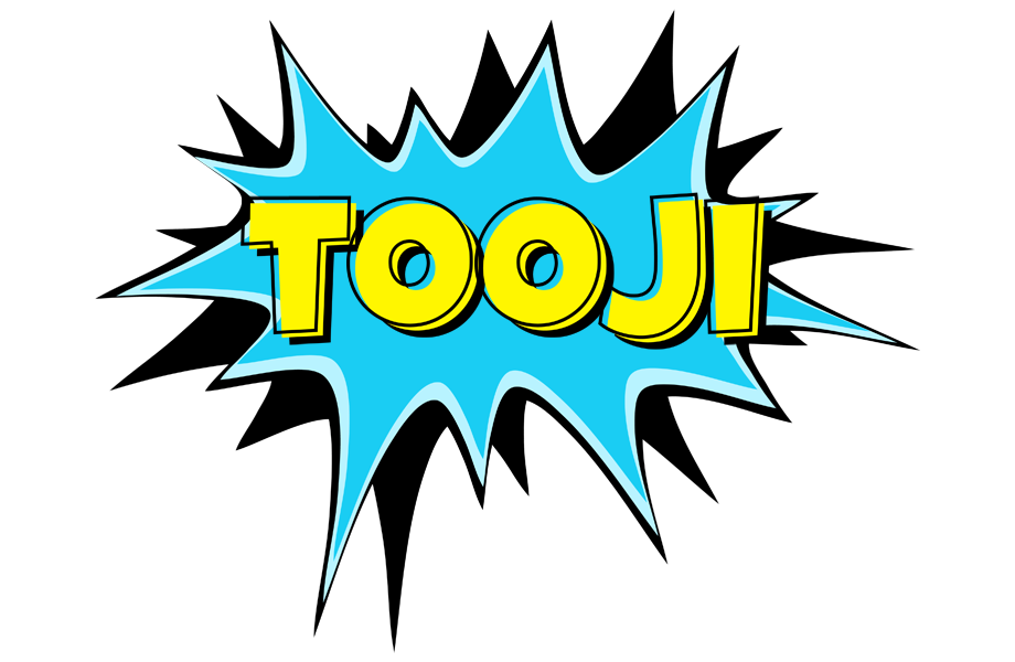 Tooji amazing logo