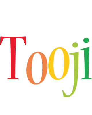 Tooji birthday logo