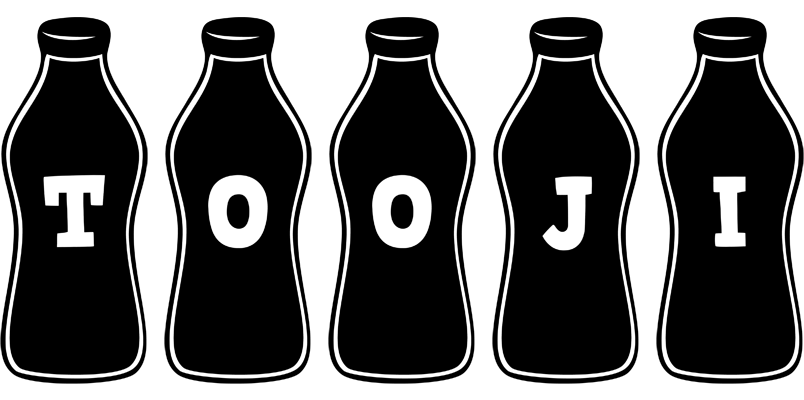 Tooji bottle logo