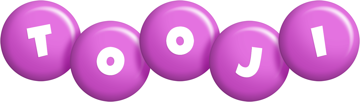 Tooji candy-purple logo