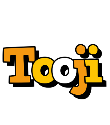 Tooji cartoon logo