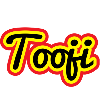 Tooji flaming logo
