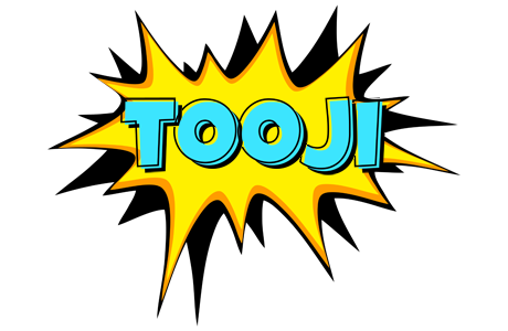 Tooji indycar logo
