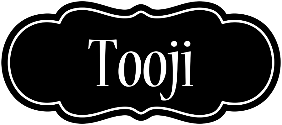 Tooji welcome logo