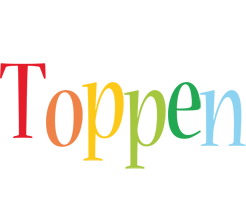 Toppen birthday logo