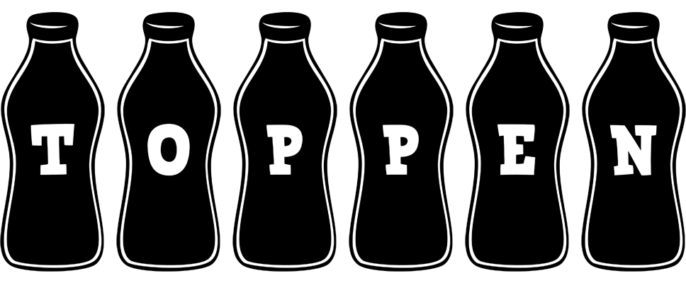Toppen bottle logo