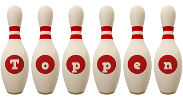 Toppen bowling-pin logo