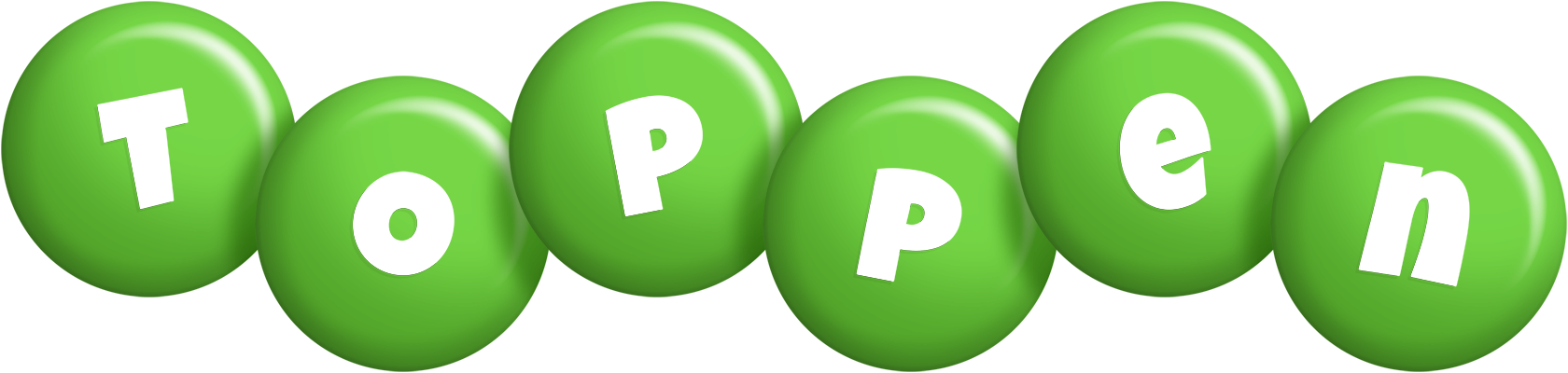 Toppen candy-green logo