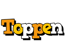 Toppen cartoon logo