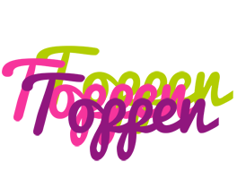 Toppen flowers logo