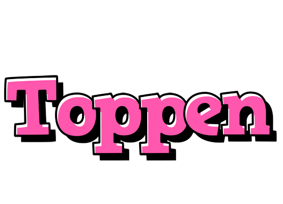 Toppen girlish logo