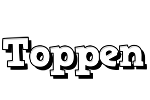 Toppen snowing logo